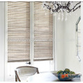 White dust resistant wooden roller shutter for kitchen cabinet